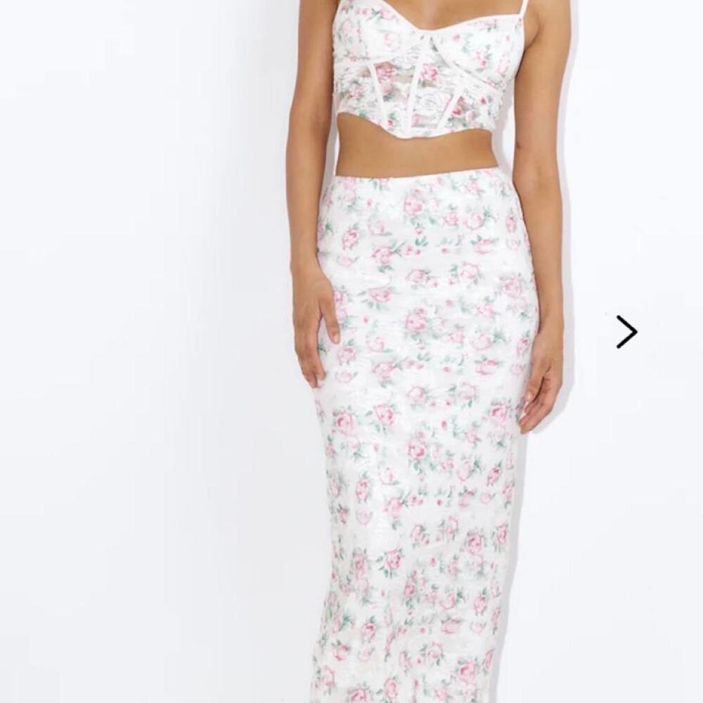 Hello molly lace floral maxi